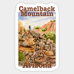 Camelback Mountain, Arizona Sticker